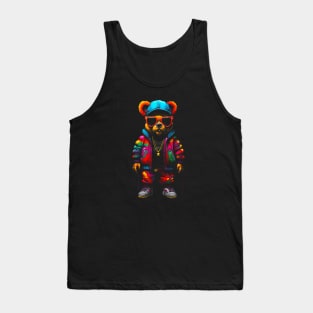 Colorful Teddy Bear #3 Tank Top